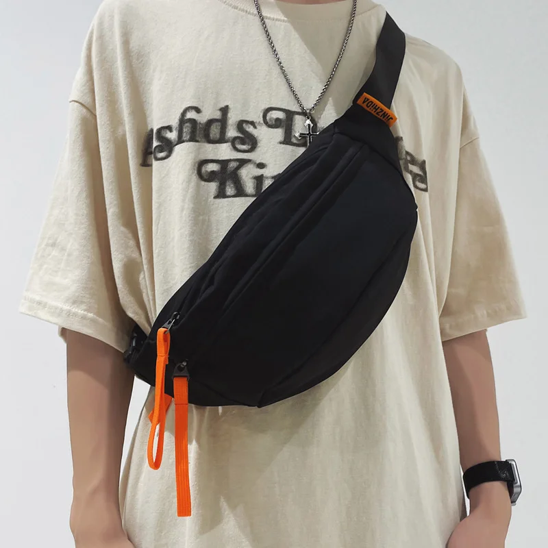 Men'S Fashion Bag - กระเป๋าสะพายลำลองกันน้ำกระเป๋าคาดหน้าอกกีฬาแฟชั่นของผู้หญิงทันสมัยกระเป๋าสะพายพาดลำตัวสำหรับผู้ชายกระเป๋าสะพายไหล่กระเป๋าเดินทางของผู้หญิง
