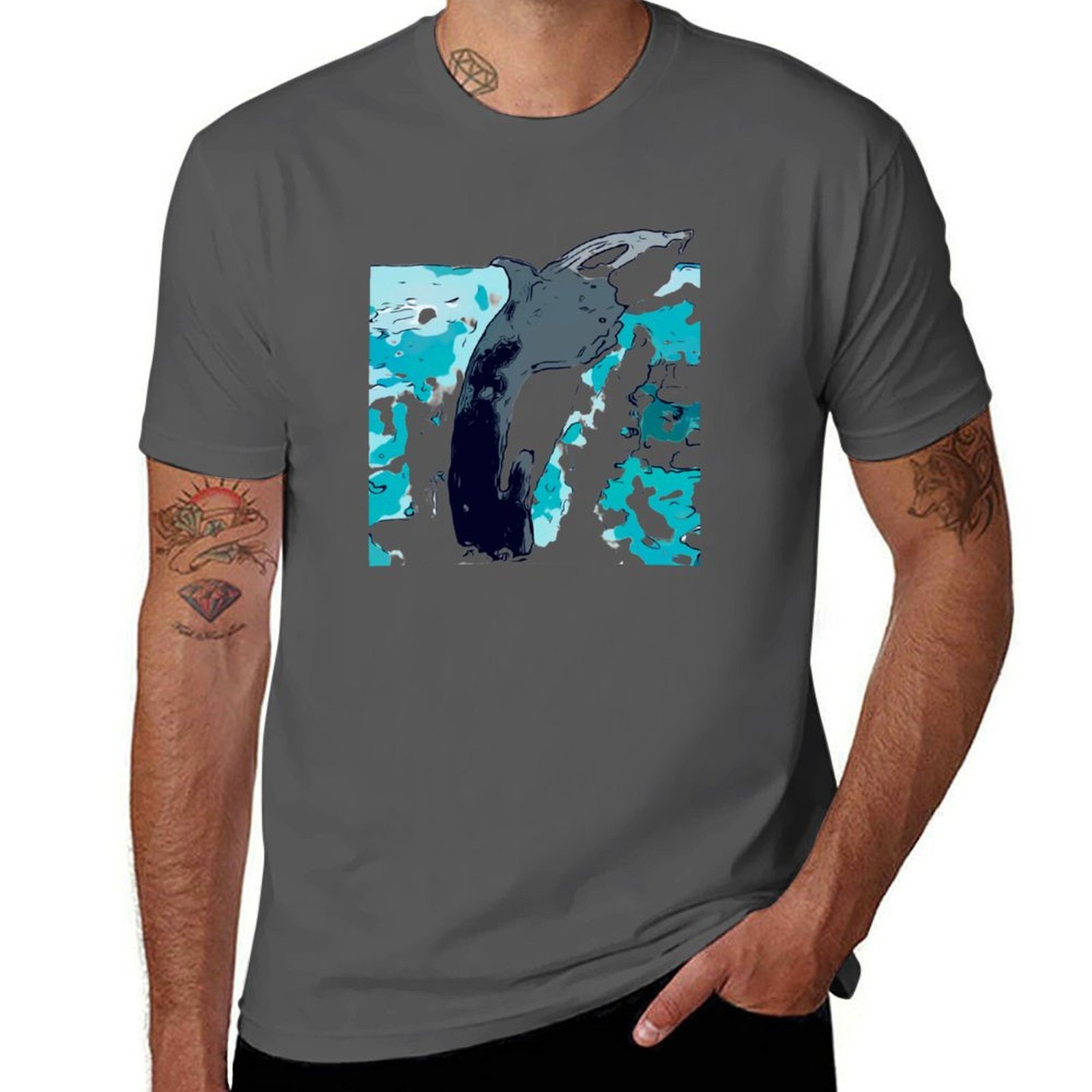 Men'S Fashion Nova Shirts - โนวาสกอตแลนด์ เวล 2 เสื้อยืดแฟชั่นลำลองแขนสั้นผ้าฝ้าย