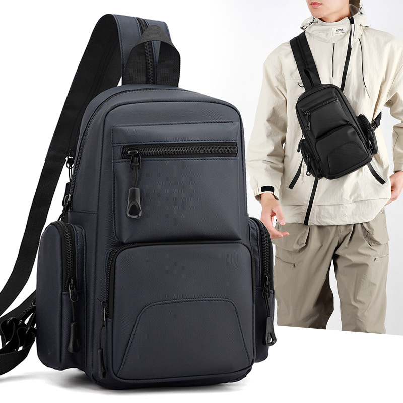 กระเป๋าคาดหน้าอกผู้ชายแบบใหม่  - Men'S Fashion Bag บทวิจารณ์และราคา