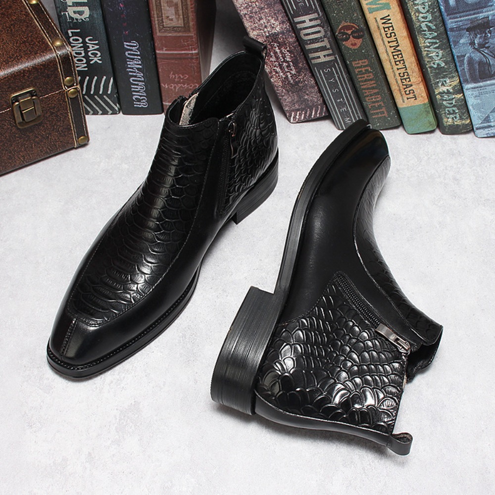 รองเท้าบูทผู้ชายแบรนด์ดัง แฟชั - Mens Fashion Dress บทวิจารณ์และราคา