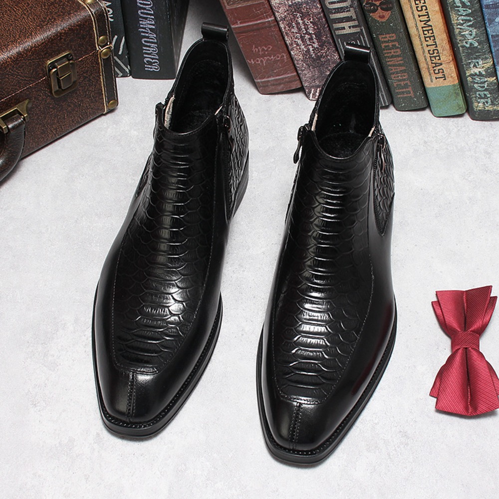 รองเท้าบูทผู้ชายแบรนด์ดัง แฟชั - Mens Fashion Dress บทวิจารณ์และราคา