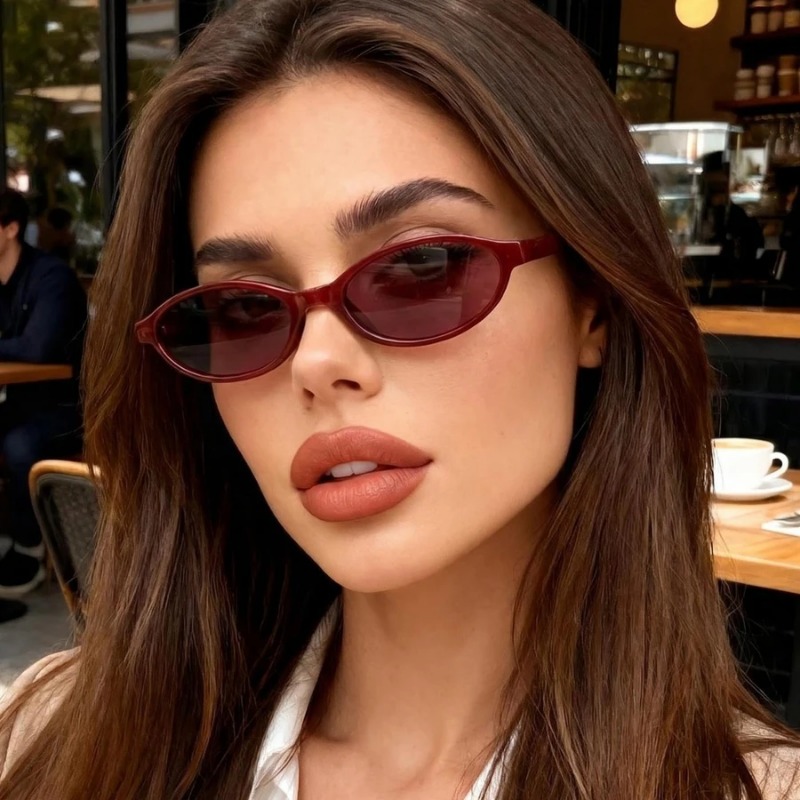 แว่นกันแดดทรงแคทอายสไตล์เรโทรส - Men'S Fashion Glasses บทวิจารณ์และราคา
