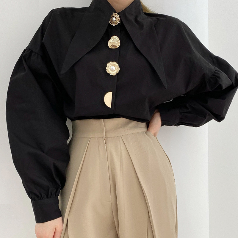 เสื้อเชิ้ตผู้หญิงสีขาวสไตล์เกา - Men Fashion Korean Style บทวิจารณ์และราคา