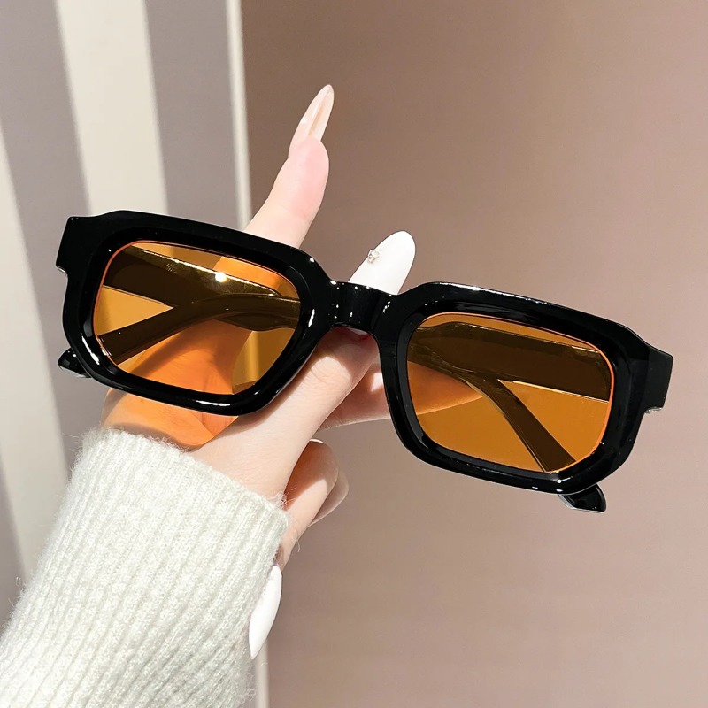 แว่นกันแดดทรงเหลี่ยมเล็กสไตล์เ - Men'S Fashion Glasses บทวิจารณ์และราคา