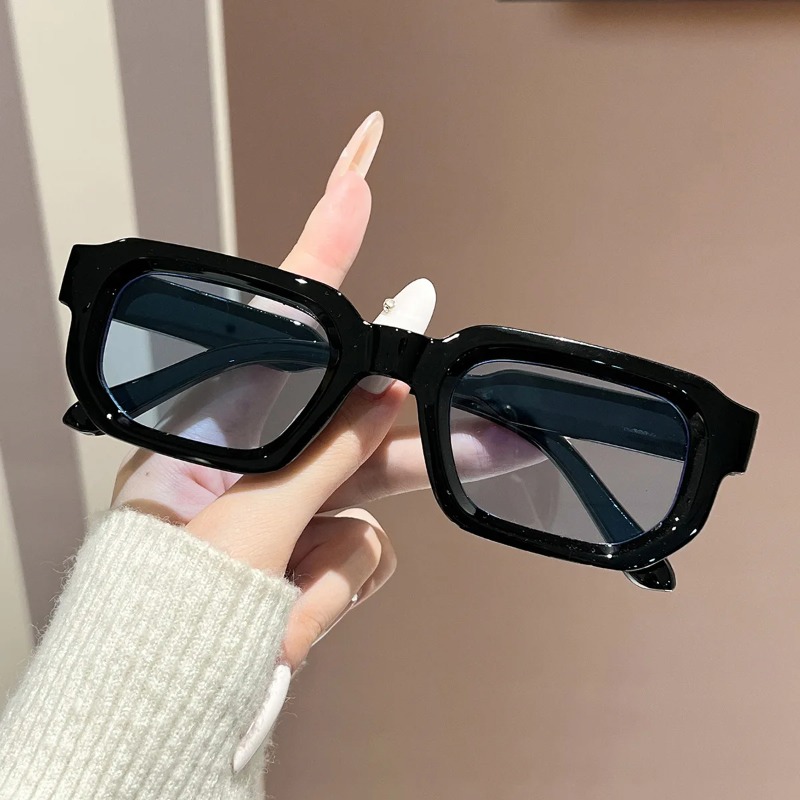 แว่นกันแดดทรงเหลี่ยมเล็กสไตล์เ - Men'S Fashion Glasses บทวิจารณ์และราคา