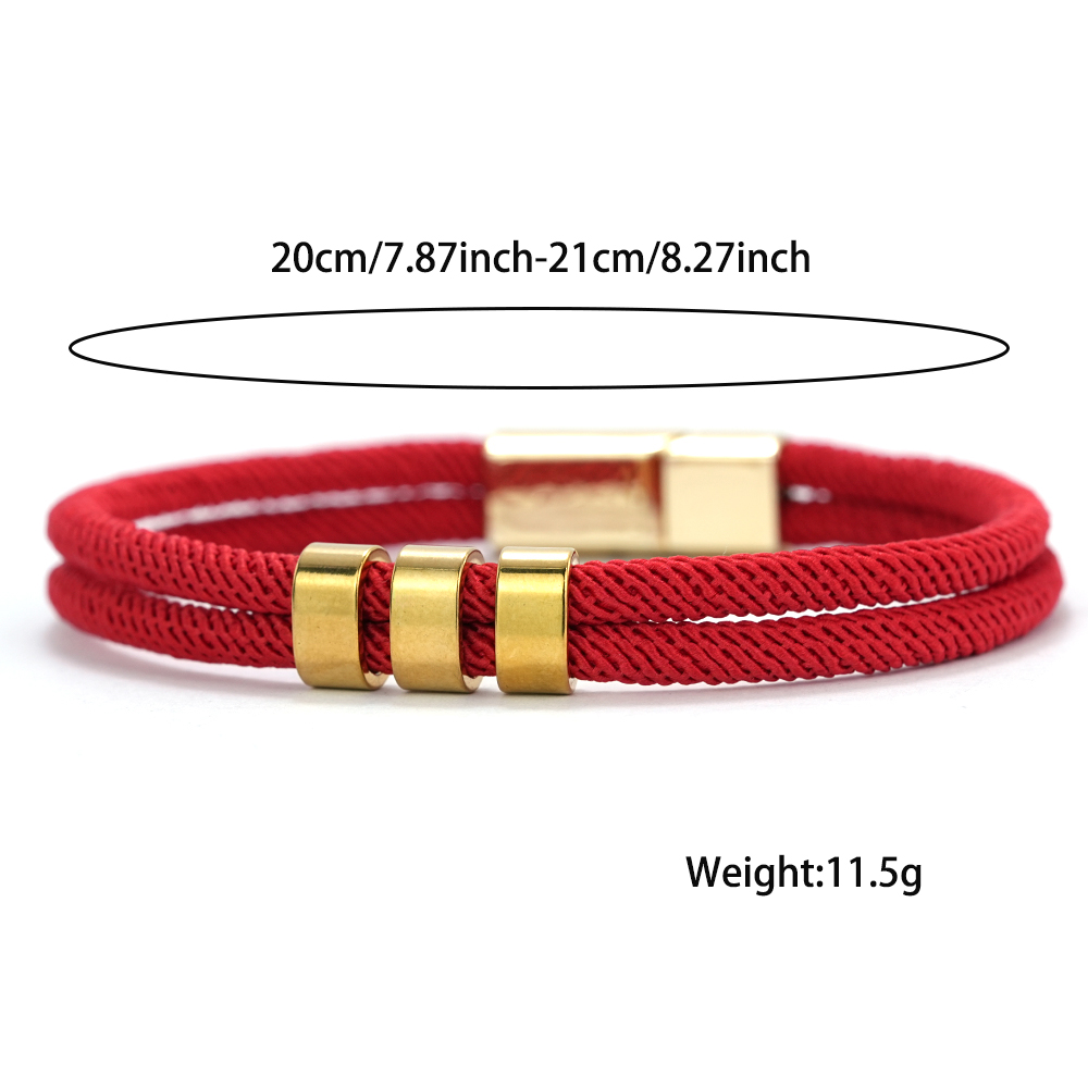 สร้อยข้อมือแฟชั่นสองชั้นแบบเชื - Milan Men'S Fashion บทวิจารณ์และราคา