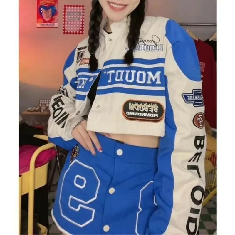 แจ็คเก็ตบอมเบอร์อเมริกันวินเทจ - Varsity Jacket Letterman บทวิจารณ์และราคา