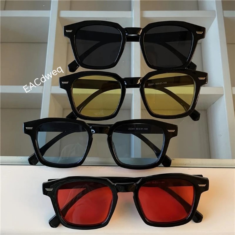 แว่นกันแดดทรงสี่เหลี่ยมผืนผ้าส - Men'S Fashion Glasses บทวิจารณ์และราคา