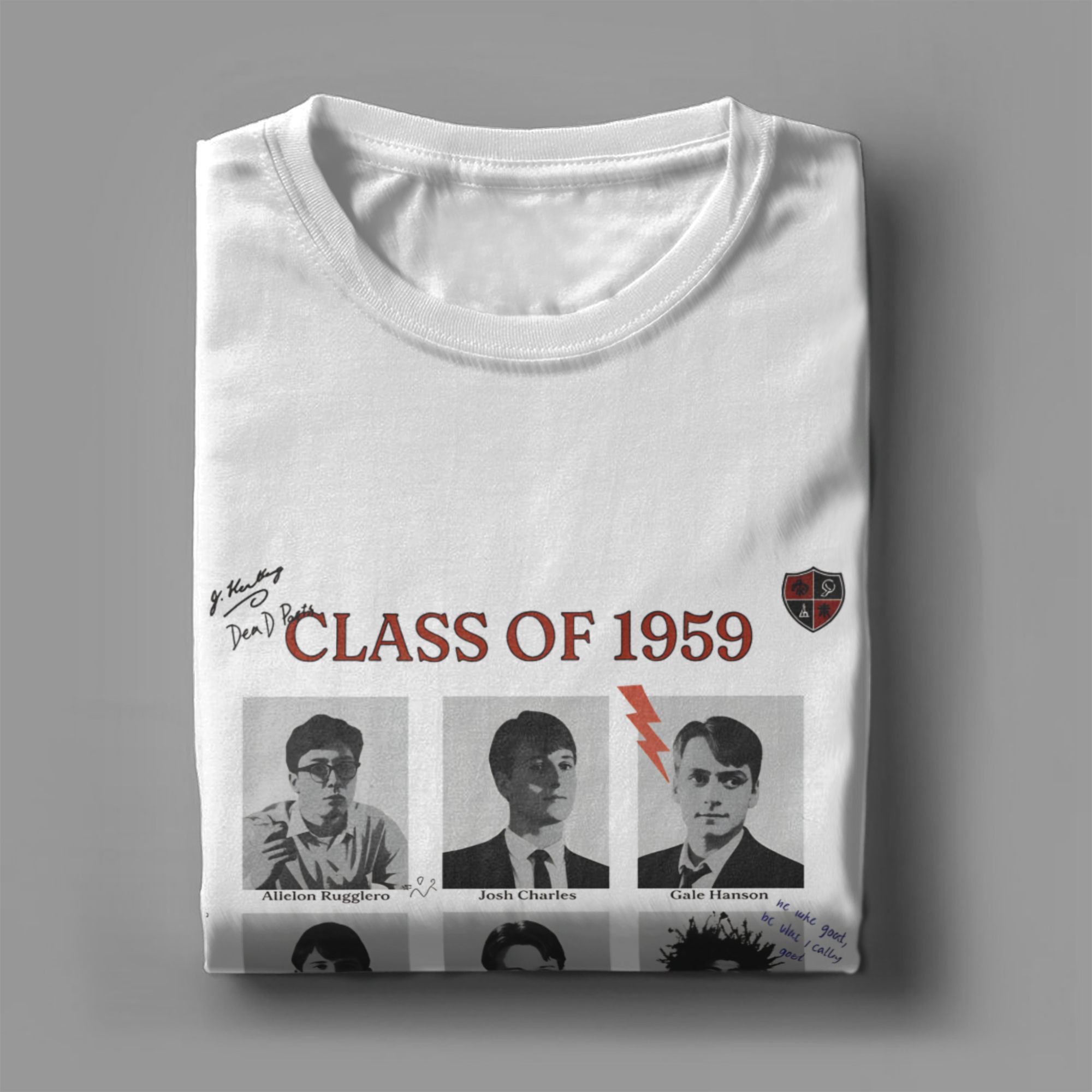สมาคมกวีผู้ล่วงลับเสื้อยืดโปสเ - Poster Men Fashion บทวิจารณ์และราคา