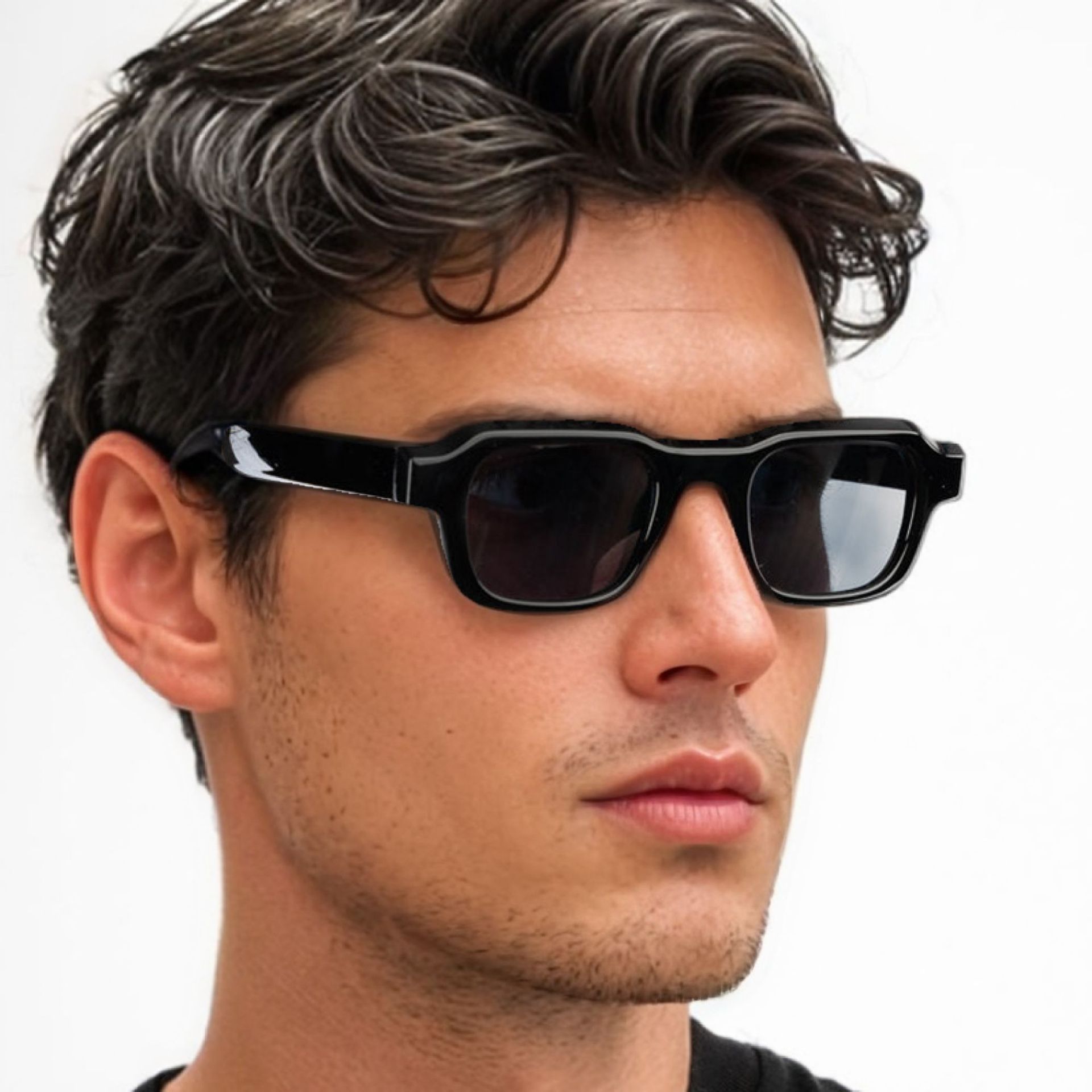 แว่นกันแดดทรงสี่เหลี่ยมวินเทจส - Men'S Fashion Glasses บทวิจารณ์และราคา