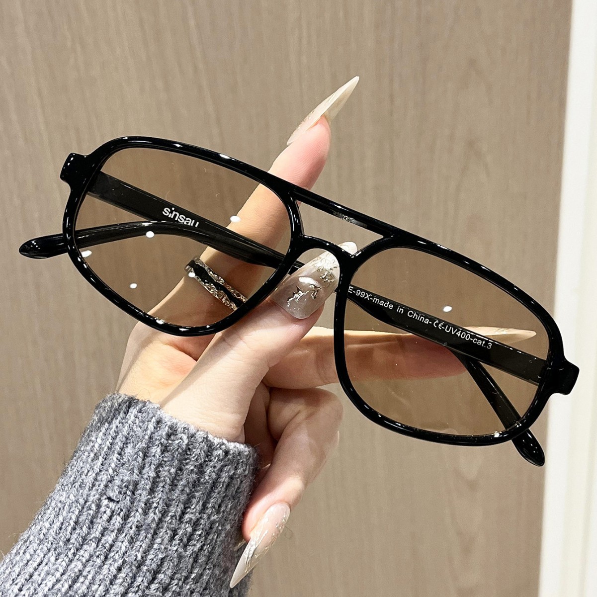 แว่นกันแดดทรงรีสไตล์เรโทรใหม่ส - Men'S Fashion Glasses บทวิจารณ์และราคา