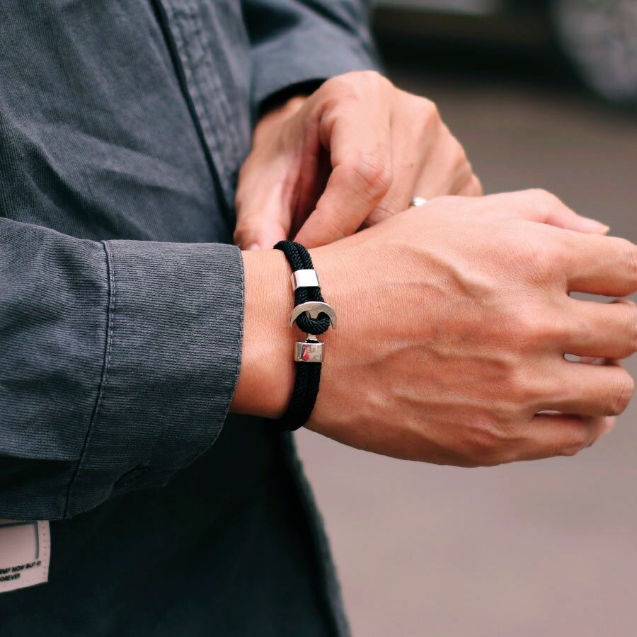 สร้อยข้อมือเชือกทะเลแฟชั่นสำหร - Milan Men'S Fashion บทวิจารณ์และราคา