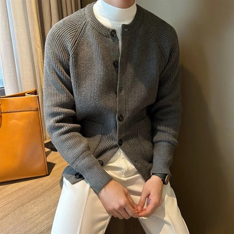 GELITAYIN เสื้อคาร์ดิแกนถักหนา - Men'S Fashion Reviews บทวิจารณ์และราคา