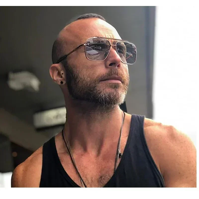 แว่นกันแดดทรงสี่เหลี่ยมขนาดใหญ - Men'S Fashion Glasses บทวิจารณ์และราคา