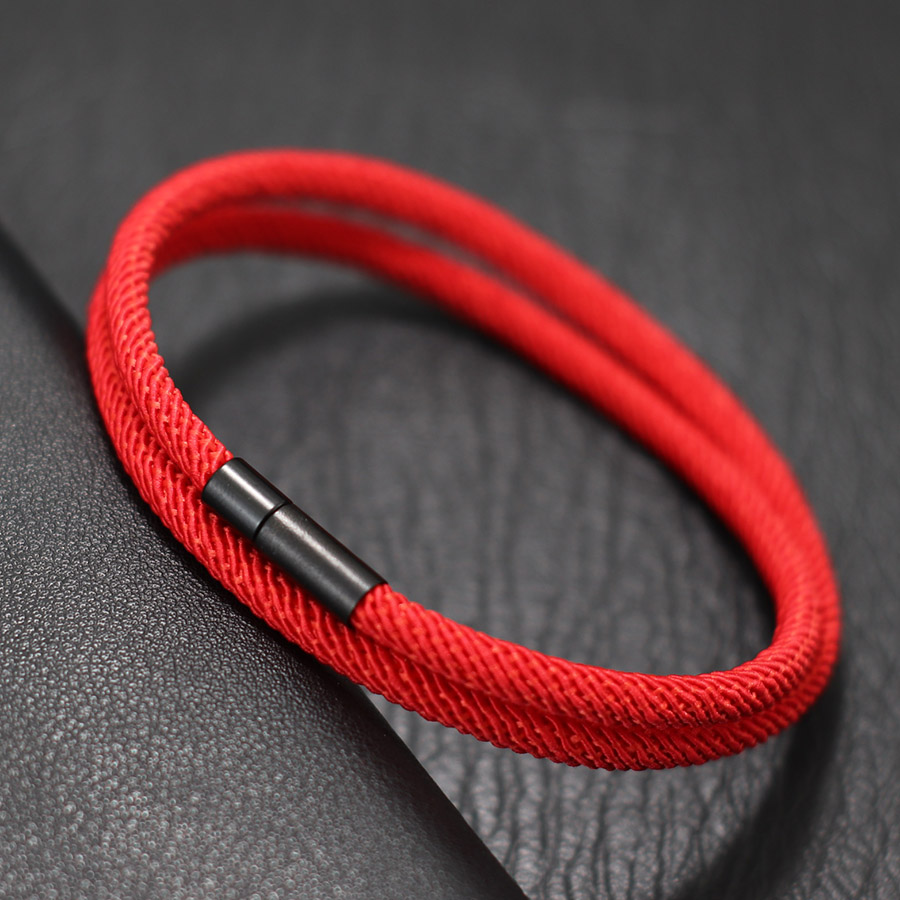 Lucky Red สร้อยข้อมือผู้ชาย Bi - Milan Men'S Fashion บทวิจารณ์และราคา