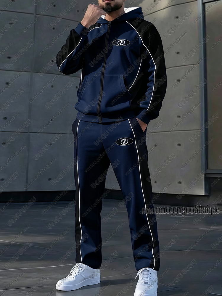 ชุดวอร์มผู้ชายใหม่สำหรับฤดูใบไ - Track Suit Men บทวิจารณ์และราคา