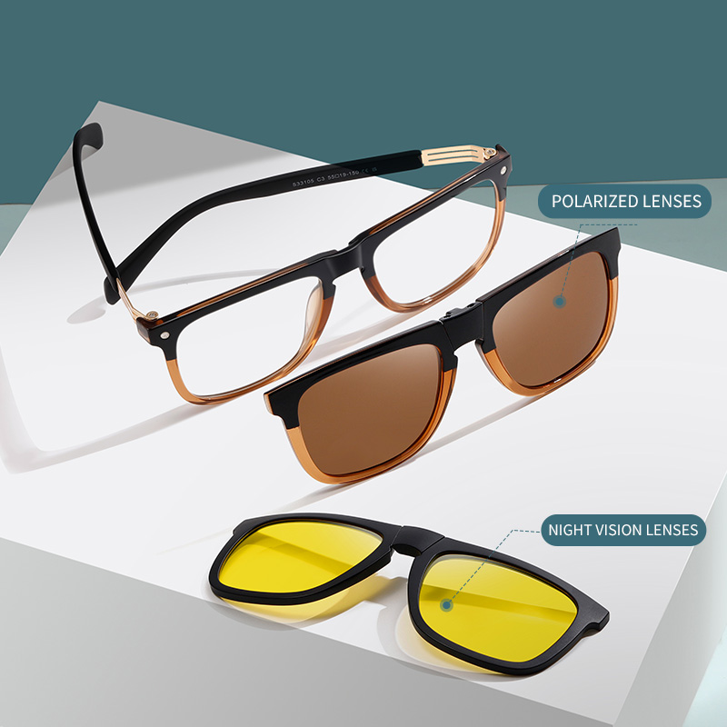 แว่นกันแดดแบบหนีบ แว่นกันแดดโพ - Men'S Fashion Glasses บทวิจารณ์และราคา
