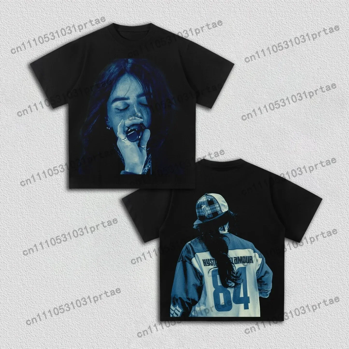 เสื้อยืดพิมพ์ลายกราฟิก Billie  - Poster Men Fashion บทวิจารณ์และราคา