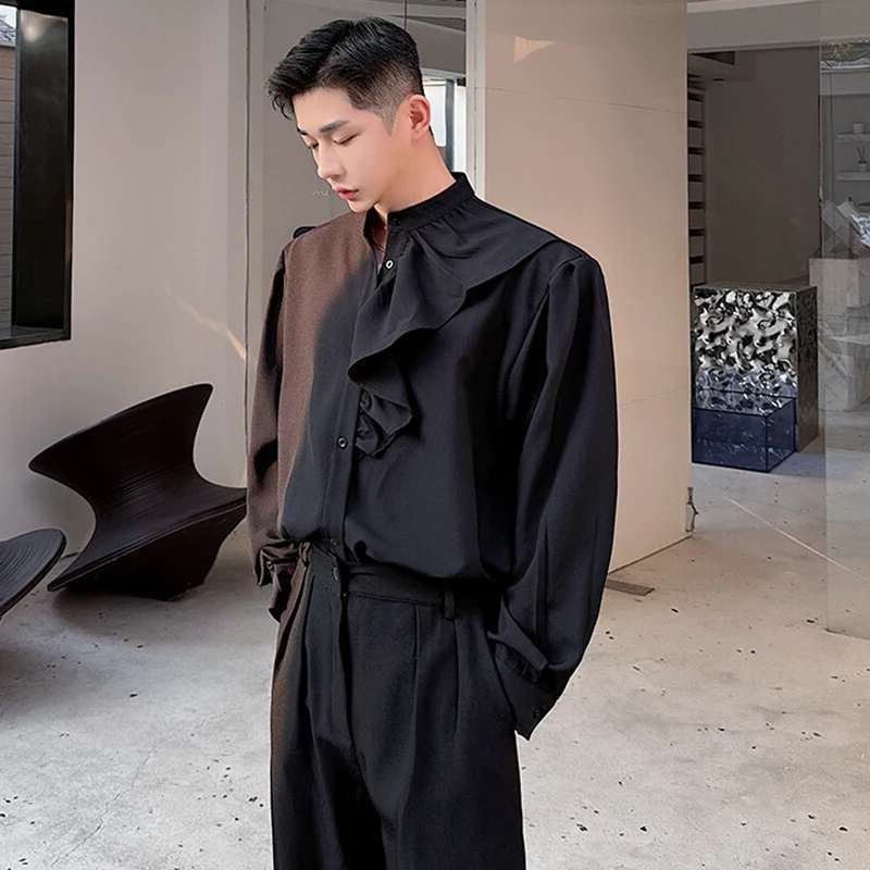 เสื้อเชิ้ตแฟชั่นใหม่แขนยาวดีไซ - Men'S Fashion Reviews บทวิจารณ์และราคา