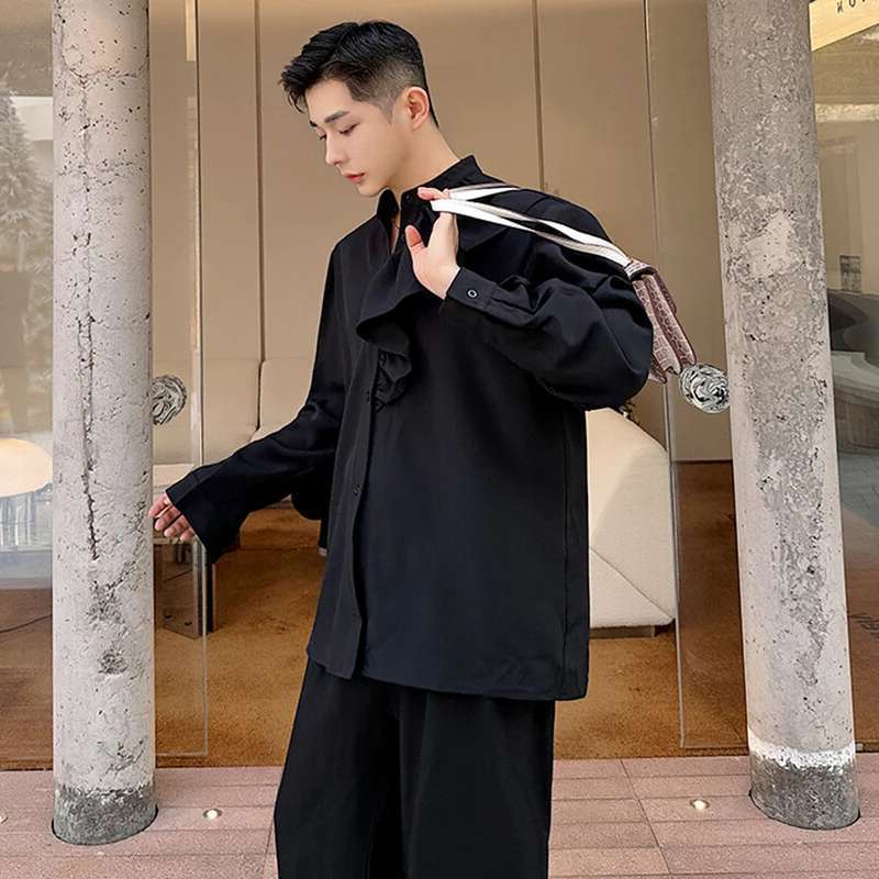 เสื้อเชิ้ตแฟชั่นใหม่แขนยาวดีไซ - Men'S Fashion Reviews บทวิจารณ์และราคา