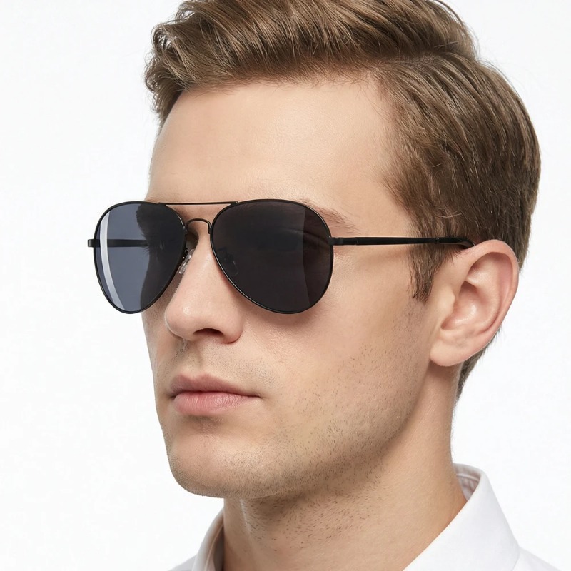 แว่นกันแดดนักบินทรงคลาสสิกสำหร - Men'S Fashion Glasses บทวิจารณ์และราคา