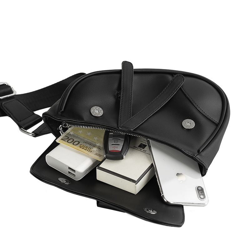 ผู้ชาย PU ชาย Breast กระเป๋าเร - Men'S Fashion Bag บทวิจารณ์และราคา
