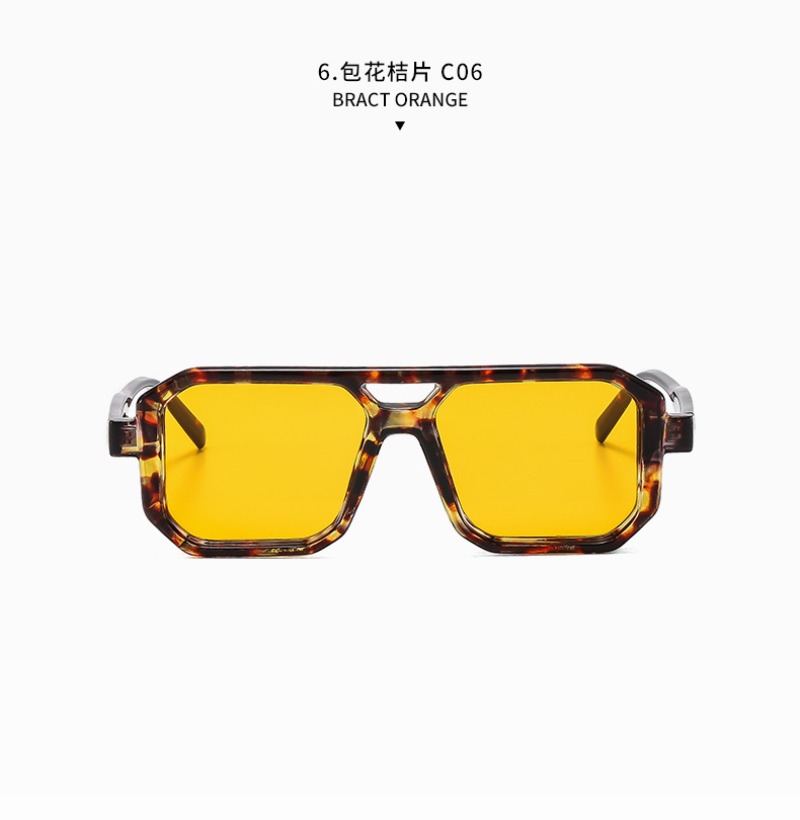 แว่นกันแดดทรงสี่เหลี่ยมแบบเรโท - Men'S Fashion Glasses บทวิจารณ์และราคา