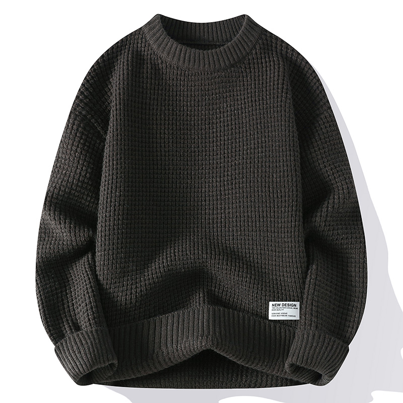 เสื้อสเวตเตอร์สวมหัวแฟชั่นฤดูใ - Knitted Cardigan Men บทวิจารณ์และราคา