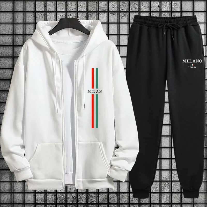 ชุดกีฬาแฟชั่นอิตาลีมิลานเกรดพร - Milan Men'S Fashion บทวิจารณ์และราคา