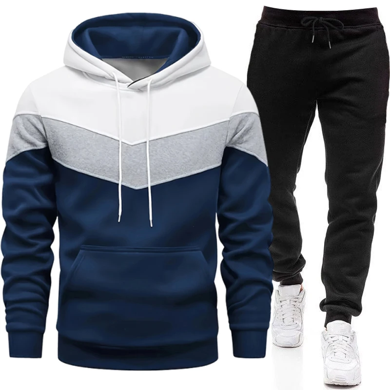 ชุดวอร์มผู้ชายฤดูใบไม้ร่วง-ฤดู - Track Suit Men บทวิจารณ์และราคา