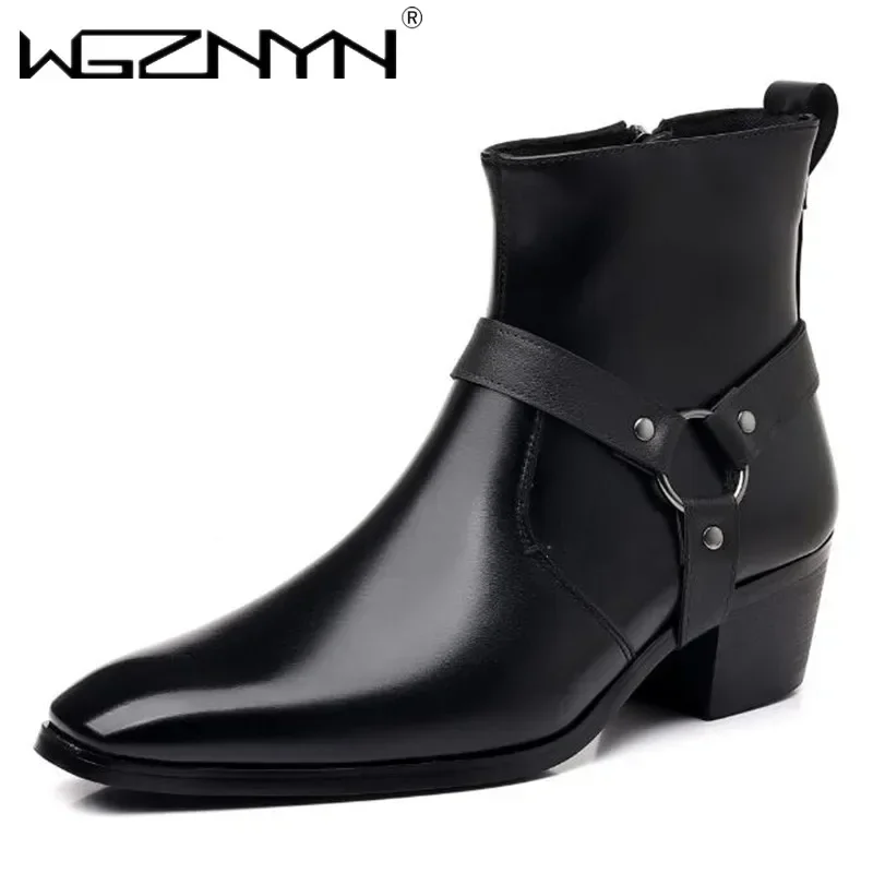 รองเท้าบูทเชลซีผู้ชายแฟชั่นดีไ - Mens Fashion Dress บทวิจารณ์และราคา