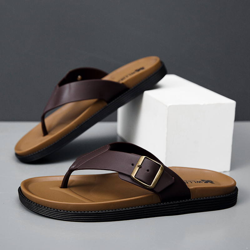 รองเท้าแตะสไตล์เกาหลีแฟชั่นใหม - Men Fashion Korean Style บทวิจารณ์และราคา