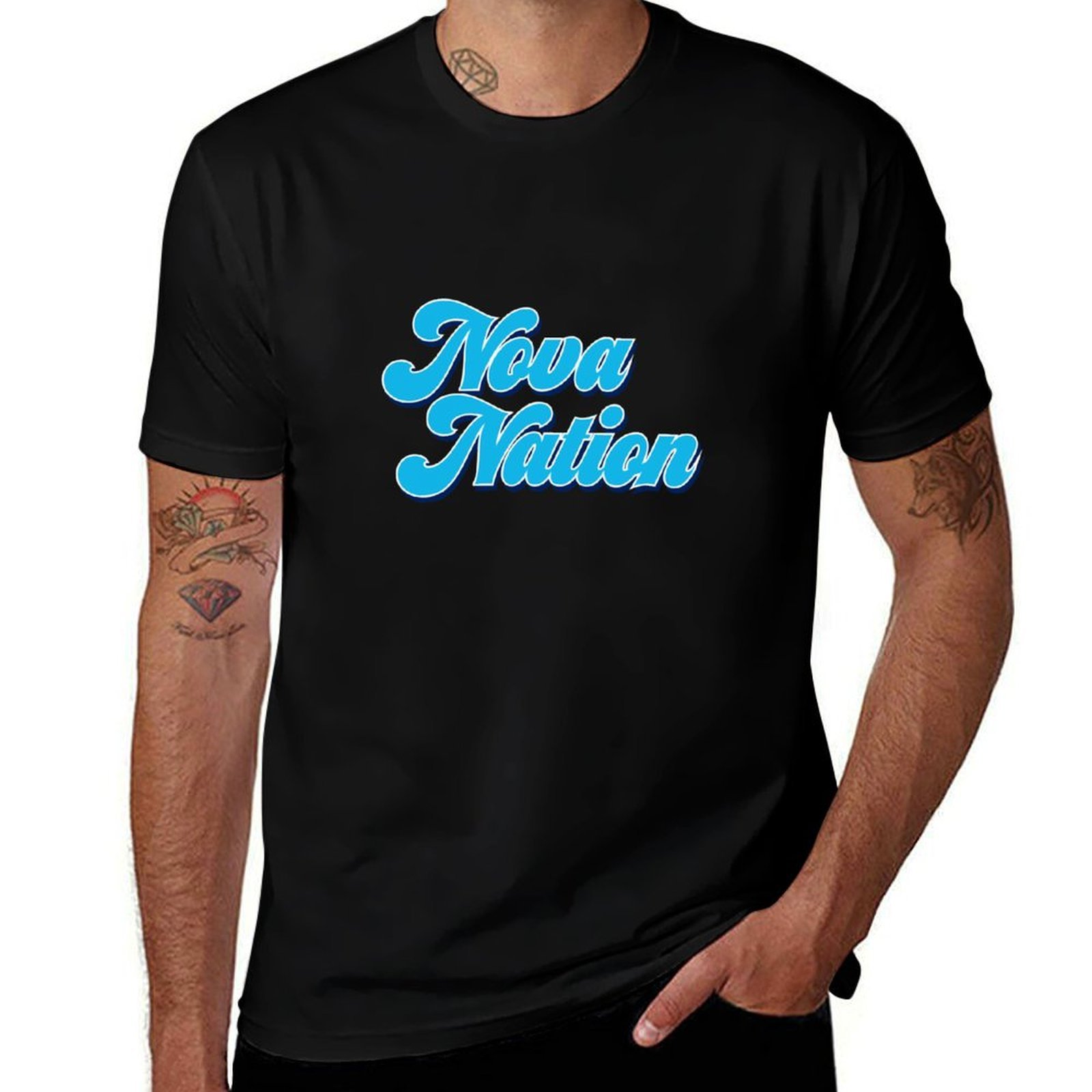 เสื้อยืดโนวา เนชั่น เสื้อยืดแฟ - Men'S Fashion Nova Shirts บทวิจารณ์และราคา